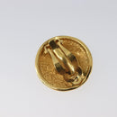 CHANEL Matelasse Earring metal Gold CC Auth BA15827-4