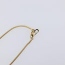 Christian Dior Necklace metal Gold Auth BA15830M-12