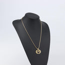 Christian Dior Necklace metal Gold Auth BA15830M-13