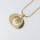 Christian Dior Necklace metal Gold Auth BA15830M-3