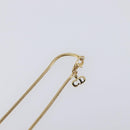 Christian Dior Necklace metal Gold Auth BA15830M-6