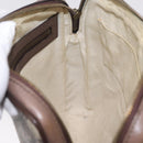 GUCCI GG Supreme Web Sherry Line Bag PVC Beige Gold 547926 Auth BA15831V-25