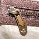 GUCCI GG Supreme Web Sherry Line Bag PVC Beige Gold 547926 Auth BA15831V-27