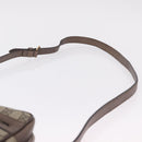 GUCCI GG Supreme Web Sherry Line Bag PVC Beige Gold 547926 Auth BA15831V-14