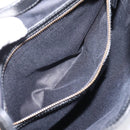 GUCCI GG Canvas New Jackie Shoulder Bag Black Gold 120888 Auth BA15834V-20