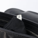 PRADA Shoulder Bag Leather Black Silver Auth BA15835V-30
