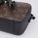 LOUIS VUITTON Monogram Saintonge Shoulder Bag Black M43555 LV Auth BA15837V-12