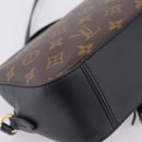 LOUIS VUITTON Monogram Saintonge Shoulder Bag Black M43555 LV Auth BA15837V-15