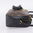LOUIS VUITTON Monogram Saintonge Shoulder Bag Black M43555 LV Auth BA15837V-5