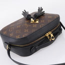 LOUIS VUITTON Monogram Saintonge Shoulder Bag Black M43555 LV Auth BA15837V-6
