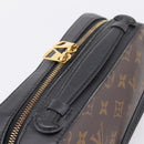 LOUIS VUITTON Monogram Saintonge Shoulder Bag Black M43555 LV Auth BA15837V-7