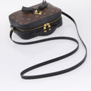 LOUIS VUITTON Monogram Saintonge Shoulder Bag Black M43555 LV Auth BA15837V-9