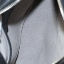 Stella MacCartney Star Chain Shoulder Bag Leather Black Silver Auth BA1584-11