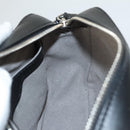 Stella MacCartney Star Chain Shoulder Bag Leather Black Silver Auth BA1584-21