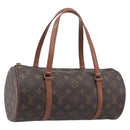 LOUIS VUITTON Monogram Papillon 30 Hand Bag Vintage M51365 LV Auth BA15840A-1