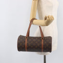 LOUIS VUITTON Monogram Papillon 30 Hand Bag Vintage M51365 LV Auth BA15840A-22