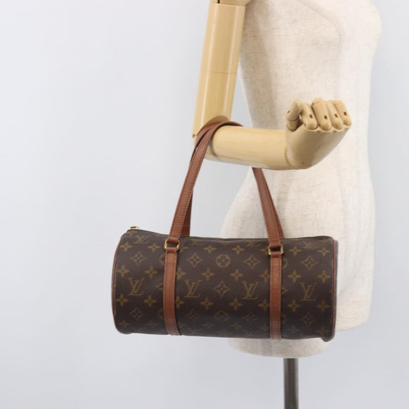 LOUIS VUITTON Monogram Papillon 30 Hand Bag Vintage M51365 LV Auth BA15840A