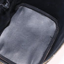 CHANEL Vanity Hand Bag Caviar Skin Black Gold CC Auth BA15842V-19