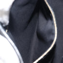 GUCCI GG Canvas Jackie Hand Bag Black Gold 145817 Auth BA15843V-22