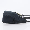 GUCCI GG Canvas Jackie Hand Bag Black Gold 145817 Auth BA15843V-4