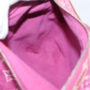 LOUIS VUITTON Monogram Denim Buggy PM Bag Fuchsia pink M95212 LV Auth BA15845SAV-19