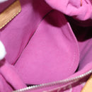 LOUIS VUITTON Monogram Denim Buggy PM Bag Fuchsia pink M95212 LV Auth BA15845SAV-21