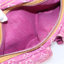 LOUIS VUITTON Monogram Denim Buggy PM Bag Fuchsia pink M95212 LV Auth BA15845SAV-22