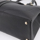 GUCCI Hand Bag Leather Black Gold 131325 Auth BA15848V-12