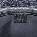 GUCCI Hand Bag Leather Black Gold 131325 Auth BA15848V-15