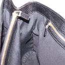 GUCCI Hand Bag Leather Black Gold 131325 Auth BA15848V-18