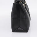 GUCCI Hand Bag Leather Black Gold 131325 Auth BA15848V-5