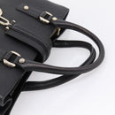 GUCCI Hand Bag Leather Black Gold 131325 Auth BA15848V-7