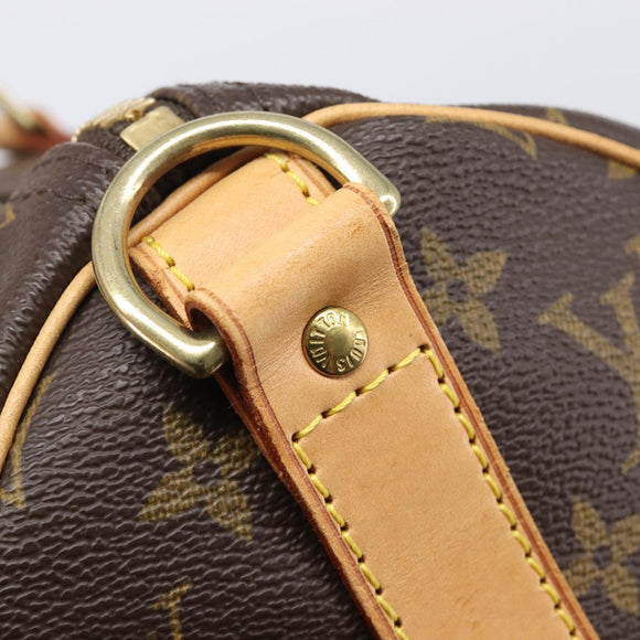 LOUIS VUITTON Monogram Keepall Bandouliere 45 Boston Bag M41418 LV Auth BA15849A