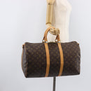 LOUIS VUITTON Monogram Keepall Bandouliere 45 Boston Bag M41418 LV Auth BA15849A-24