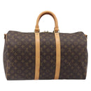 LOUIS VUITTON Monogram Keepall Bandouliere 45 Boston Bag M41418 LV Auth BA15849A-3