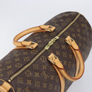 LOUIS VUITTON Monogram Keepall Bandouliere 45 Boston Bag M41418 LV Auth BA15849A-6
