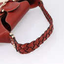 GUCCI Horsebit Shoulder Bag Canvas Ivory Gold 137592 Auth BA15852A-7