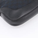 GUCCI GG Canvas Shoulder Bag Black Silver 001 3306 Auth BA15854V-14