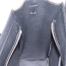 CELINE Luggage Nano Hand Bag Leather 2way Blue Gold Auth BA15855M-24