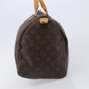 LOUIS VUITTON Monogram Speedy 35 Hand Bag M41524 LV Auth BA15856A-4