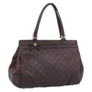 GUCCI GG Canvas Guccissima Tote Bag Brown Gold 257068 Auth BA15857V-1