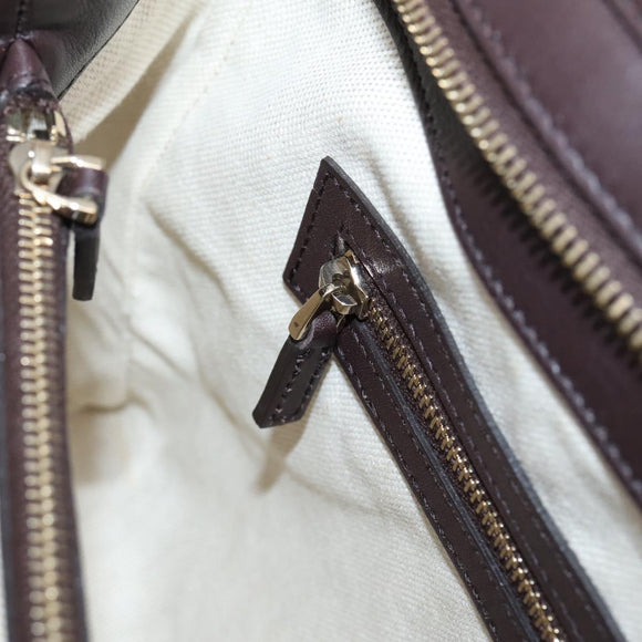 GUCCI GG Canvas Guccissima Tote Bag Brown Gold 257068 Auth BA15857V