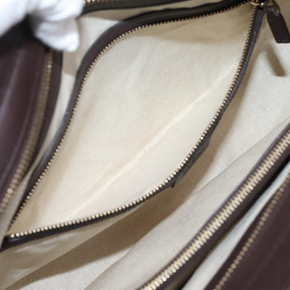 GUCCI GG Canvas Guccissima Tote Bag Brown Gold 257068 Auth BA15857V