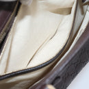 GUCCI GG Canvas Guccissima Tote Bag Brown Gold 257068 Auth BA15857V-23