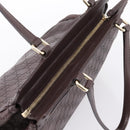 GUCCI GG Canvas Guccissima Tote Bag Brown Gold 257068 Auth BA15857V-6