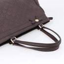 GUCCI GG Canvas Guccissima Tote Bag Brown Gold 257068 Auth BA15857V-7