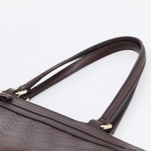 GUCCI GG Canvas Guccissima Tote Bag Brown Gold 257068 Auth BA15857V
