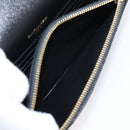 Saint Laurent Chain Shoulder Bag Leather Black Gold Auth BA15862M-23
