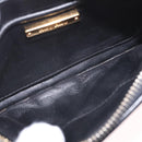 Miu Miu Chain Shoulder Bag Leather 2way Red Gold Auth BA15865M-11