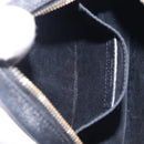 Saint Laurent Chain Shoulder Bag Leather Black Gold Auth BA15866M-21